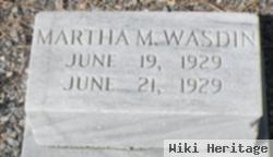 Martha M. Wasdin