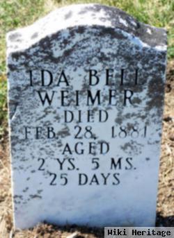 Ida Bell Weimer