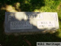 Will R Pope