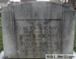 Orville M Norcross