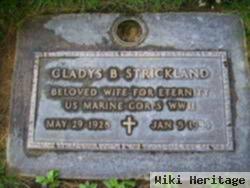 Gladys B Strickland