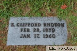 E. Clifford Rhoton