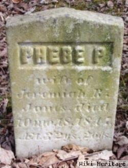 Phebe P Jones