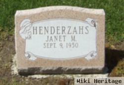 Janet M. Henderzahs