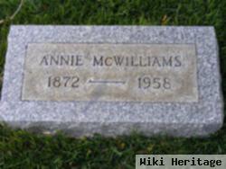 Annie Dyett Mcwilliams