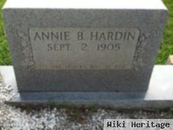 Annie B. Gladden Hardin