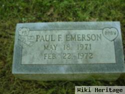 Paul F Emerson