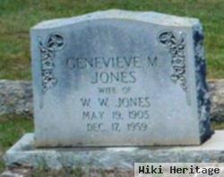 Genevieve M Jones