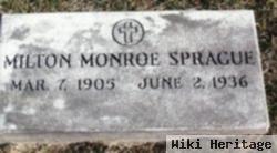 Milton Monroe "buster" Sprague