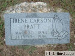 Irene Carson Pratt