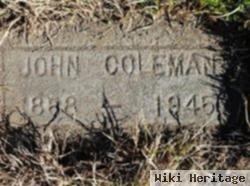 John Harvey Coleman