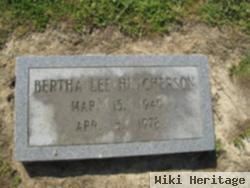 Bertha Lee Hutcherson