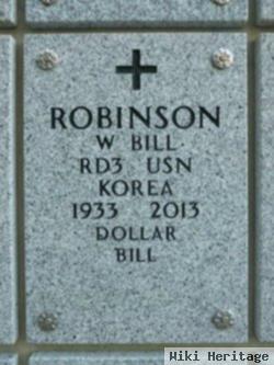 Wesley W "bill" Robinson