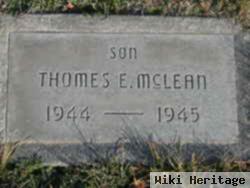 Thomas E Mclean