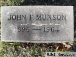 John F Munson