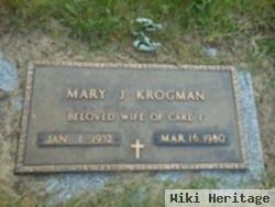 Mary J Adams Krogman