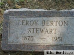 Leroy Berton "bert" Stewart