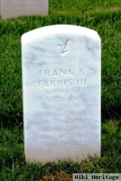 Frank Raymond Farris, Iii