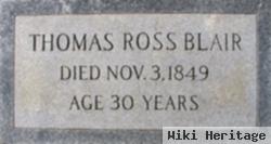 Thomas Ross Blair