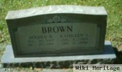 Holden D Brown