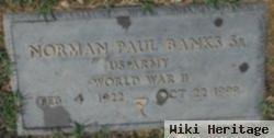 Norman Paul Banks, Sr