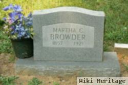 Martha J Catron Browder