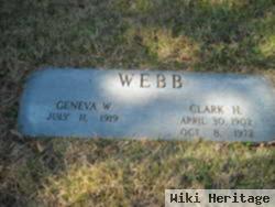 Clark Harrington Webb