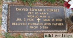 David Edward Forbes