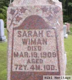 Sarah Ellen "sally" Hunt Wiman