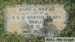 Mary A. Wright