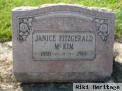 Janice Fitzgerald Mckim