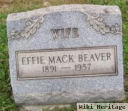 Effie Taylor Beaver