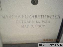 Martha Elizabeth Welch