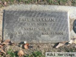 Paul R Eckman