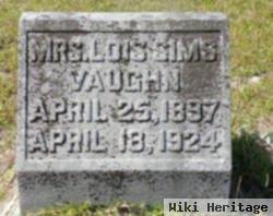 Mrs Lois Sims Vaughn