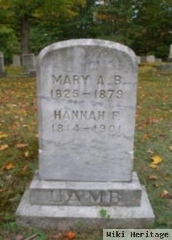 Mary A. B. Lamb