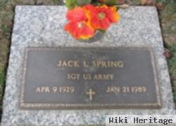 Jack L Spring