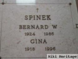 Bernard W Spinek