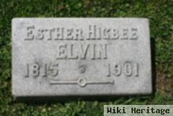 Esther Higbee Elvin