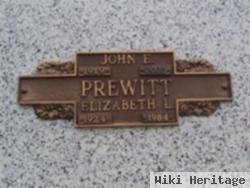 John E Prewitt