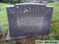 Walter Claude "claude" Sexton