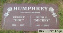 Ruth Gertrude Mcgath Humphrey