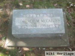 Florence M Mccarthy