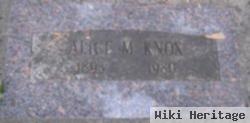 Mrs Alice M. Counts Knox