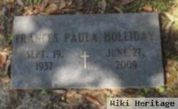 Frances Paula Holliday