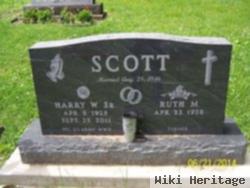 Harry W Scott, Sr