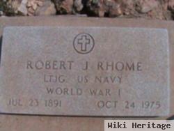 Robert J Rhome