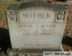 Sarah Setzer Setzer