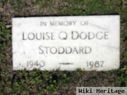 Louise Quackenbush Dodge Stoddard