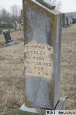 Thomas Wesley "tobie" Coley